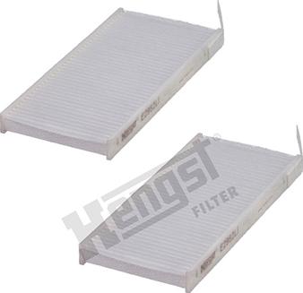 Hengst Filter E2982LI-2 - Filtrs, Salona telpas gaiss autospares.lv