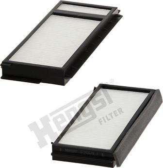 Hengst Filter E2970LI-2 - Filtrs, Salona telpas gaiss www.autospares.lv