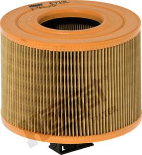 Hengst Filter E733L - Gaisa filtrs www.autospares.lv