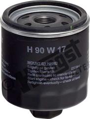 Hengst Filter H90W17 - Масляный фильтр www.autospares.lv