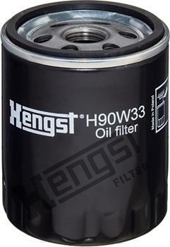 Hengst Filter H90W33 - Eļļas filtrs autospares.lv