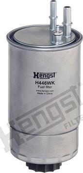 Hengst Filter H446WK - Degvielas filtrs www.autospares.lv