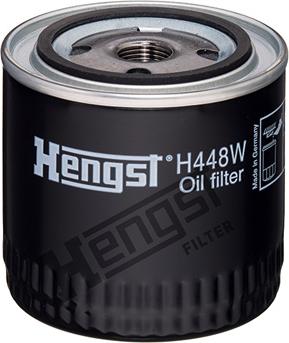 Hengst Filter H448W - Масляный фильтр www.autospares.lv