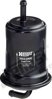 Hengst Filter H443WK - Degvielas filtrs www.autospares.lv