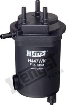 Hengst Filter H447WK - Fuel filter www.autospares.lv