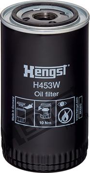 Hengst Filter H453W - Eļļas filtrs autospares.lv