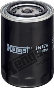 Hengst Filter H419W - Eļļas filtrs autospares.lv