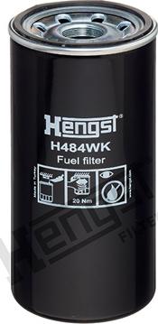 Hengst Filter H484WK - Degvielas filtrs www.autospares.lv