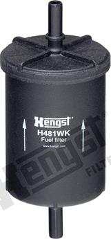 Hengst Filter H481WK - Degvielas filtrs www.autospares.lv