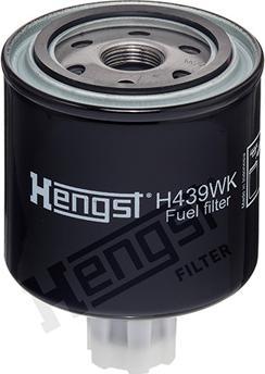 Hengst Filter H439WK - Degvielas filtrs www.autospares.lv