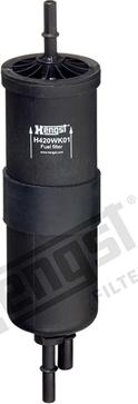 Hengst Filter H420WK01 - Degvielas filtrs www.autospares.lv