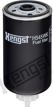 Hengst Filter H545WK - Degvielas filtrs www.autospares.lv