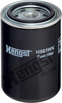 Hengst Filter H563WK - Degvielas filtrs www.autospares.lv