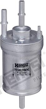 Hengst Filter H562WK - Degvielas filtrs www.autospares.lv