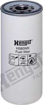 Hengst Filter H580WK - Degvielas filtrs www.autospares.lv