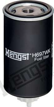 Hengst Filter H697WK - Топливный фильтр www.autospares.lv