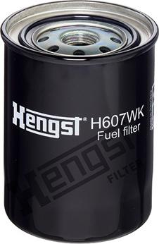 Hengst Filter H607WK - Degvielas filtrs www.autospares.lv