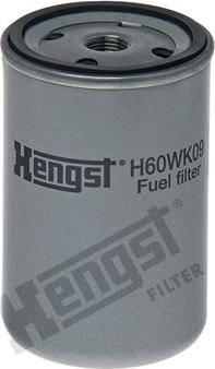 Hengst Filter H60WK09 - Fuel filter www.autospares.lv