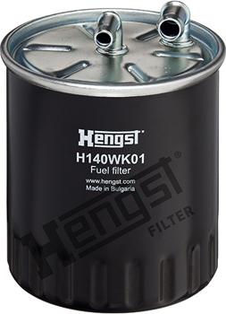 Hengst Filter H140WK01 - Degvielas filtrs www.autospares.lv