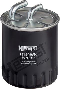 Hengst Filter H140WK - Degvielas filtrs www.autospares.lv