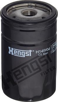 Hengst Filter H14W04 - Oil Filter www.autospares.lv