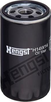 Hengst Filter H14W14 - Масляный фильтр www.autospares.lv