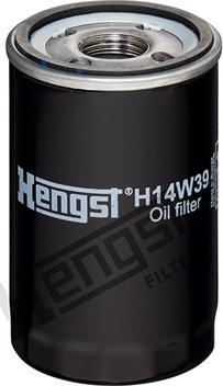 Hengst Filter H14W39 - Eļļas filtrs autospares.lv