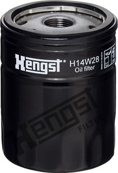 Hengst Filter H14W28 - Eļļas filtrs www.autospares.lv
