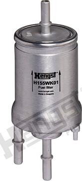 Hengst Filter H155WK01 - Degvielas filtrs www.autospares.lv