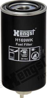 Hengst Filter H169WK - Degvielas filtrs autospares.lv