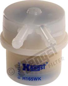 Hengst Filter H165WK - Degvielas filtrs www.autospares.lv