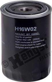 Hengst Filter H16W02 - Oil Filter www.autospares.lv