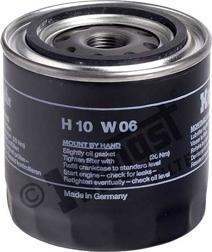 Hengst Filter H10W06 - Oil Filter www.autospares.lv