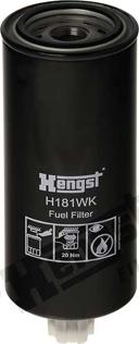 Hengst Filter H181WK - Топливный фильтр www.autospares.lv