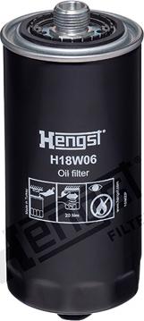 Hengst Filter H18W06 - Масляный фильтр www.autospares.lv