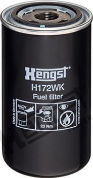 Hengst Filter H172WK - Degvielas filtrs autospares.lv