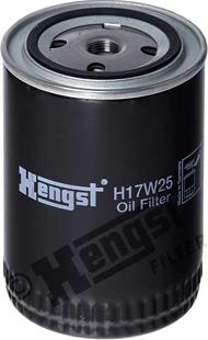 Hengst Filter H17W25 - Масляный фильтр www.autospares.lv