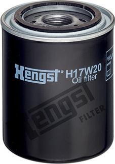 Hengst Filter H17W20 - Eļļas filtrs autospares.lv