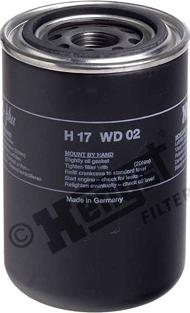 Hengst Filter H17WD02 - Oil Filter www.autospares.lv