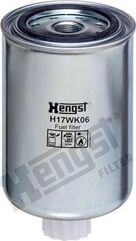 Hengst Filter H17WK06 - Fuel filter www.autospares.lv