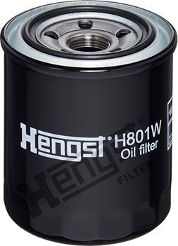 Hengst Filter H801W - Eļļas filtrs www.autospares.lv