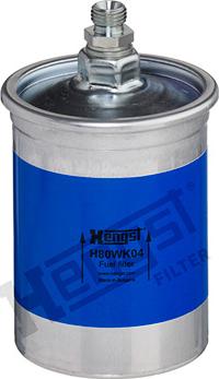 Hengst Filter H80WK04 - Fuel filter www.autospares.lv