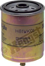 Hengst Filter H81WK01 - Fuel filter www.autospares.lv