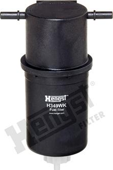 Hengst Filter H349WK - Топливный фильтр www.autospares.lv