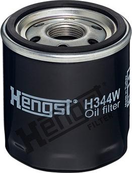 Hengst Filter H344W - Eļļas filtrs www.autospares.lv