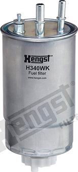 Hengst Filter H340WK - Fuel filter www.autospares.lv