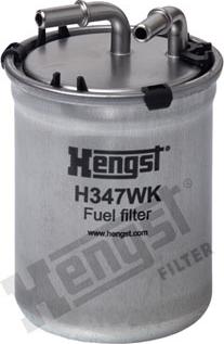 Hengst Filter H347WK - Degvielas filtrs www.autospares.lv