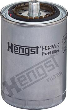 Hengst Filter H34WK - Degvielas filtrs www.autospares.lv