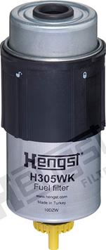 Hengst Filter H305WK - Degvielas filtrs www.autospares.lv