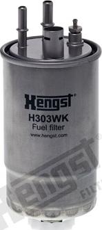 Hengst Filter H303WK - Degvielas filtrs autospares.lv